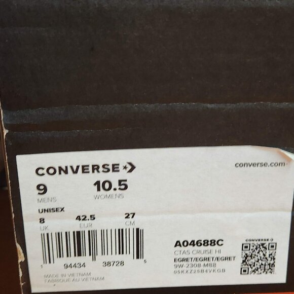 Converse cruise hi top egret - Picture 8 of 8